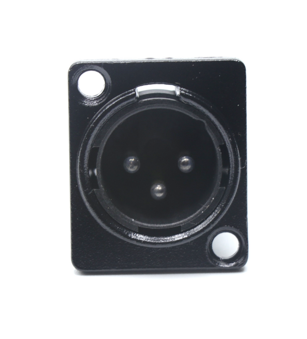 XLR Male Panel Mount