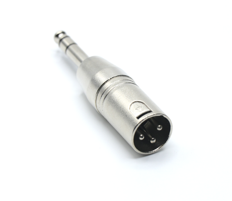 XLR Male to 1/4" Stereo Male