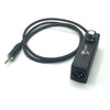 3.5mm to XLR Converter with Volume Control and Ground Lift