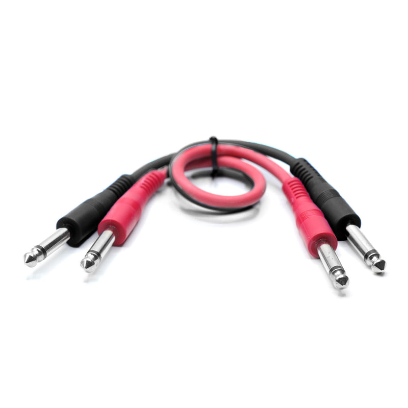 1/4" to 1/4" Mono Molded Patch Cable