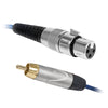 XLR Female to RCA Male Patch Cable