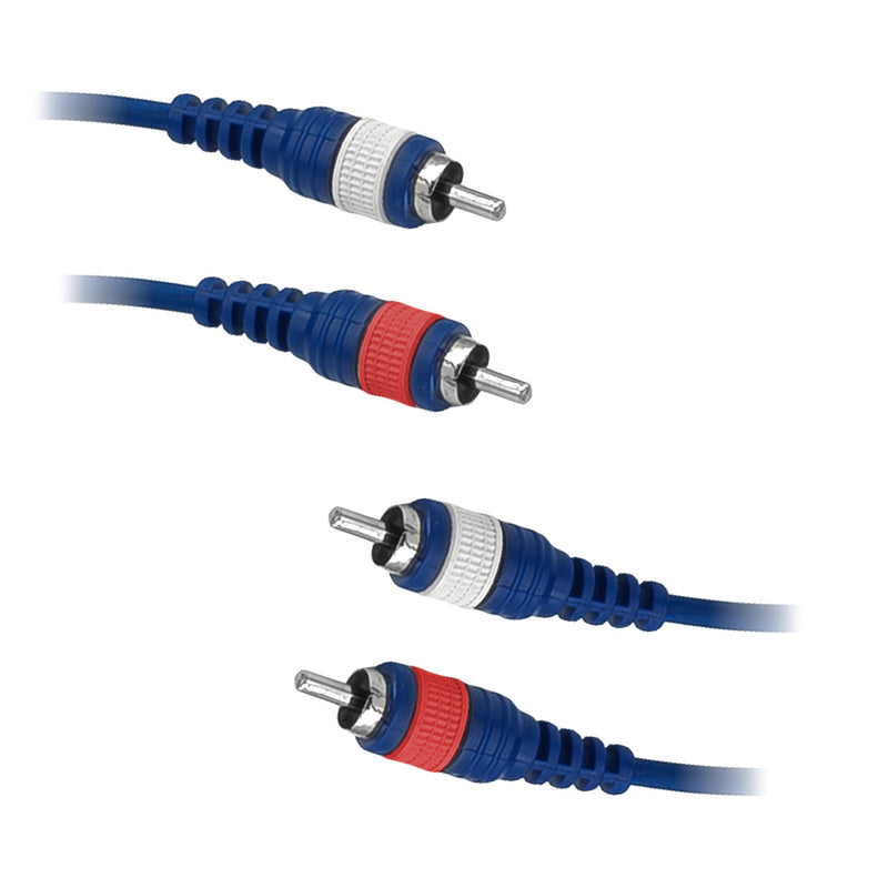 (2) RCA Male to (2) RCA Male Un-Balanced Cable