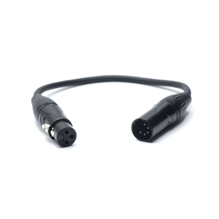 MULTICOMP PRO 555-11902 DMX Cable, 3 Pin XLR Male to Female, 4mm Diameter,  10 ft Length
