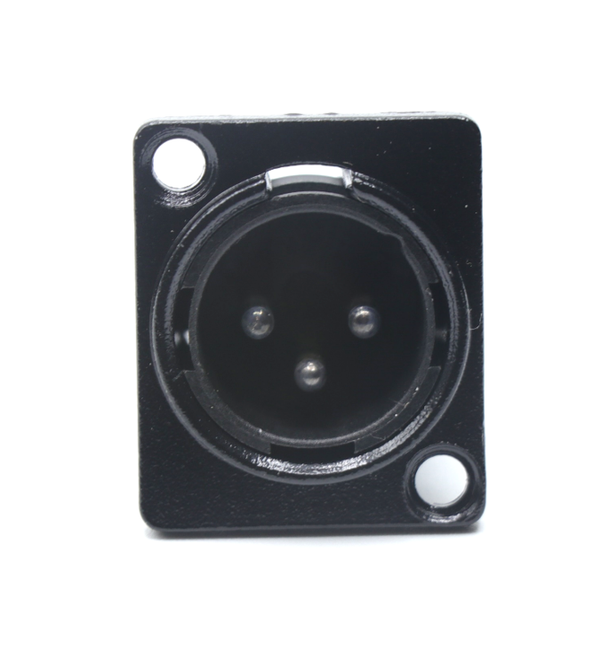 XLR Male Panel Mount