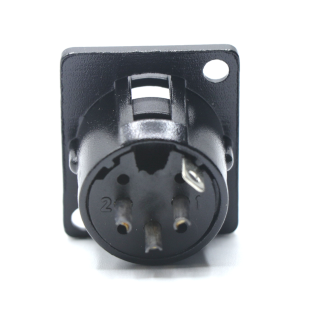 XLR Male Panel Mount