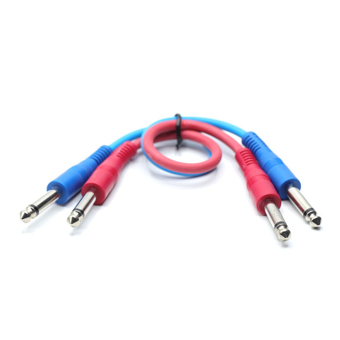 1/4" to 1/4" Mono Molded Patch Cable
