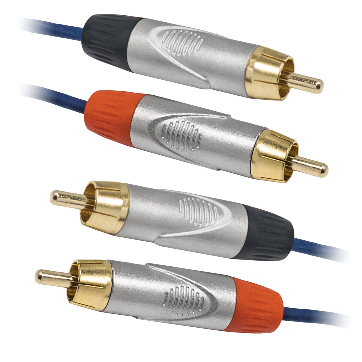 (2) RCA Male to (2) RCA Male Un-Balanced Cable — Tour Tough