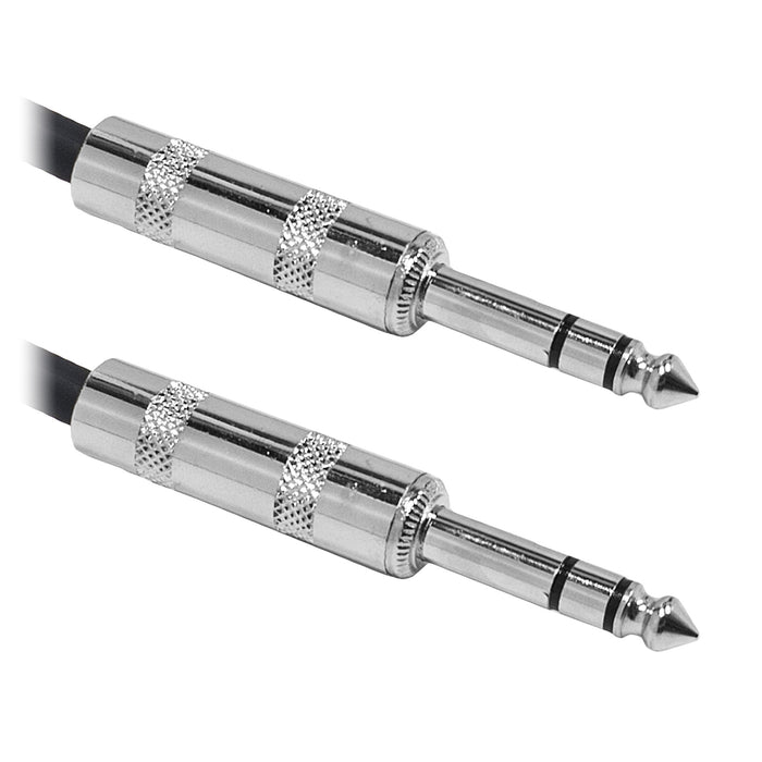 1/4" Stereo Male to 1/4" Stereo Male Balanced Cable