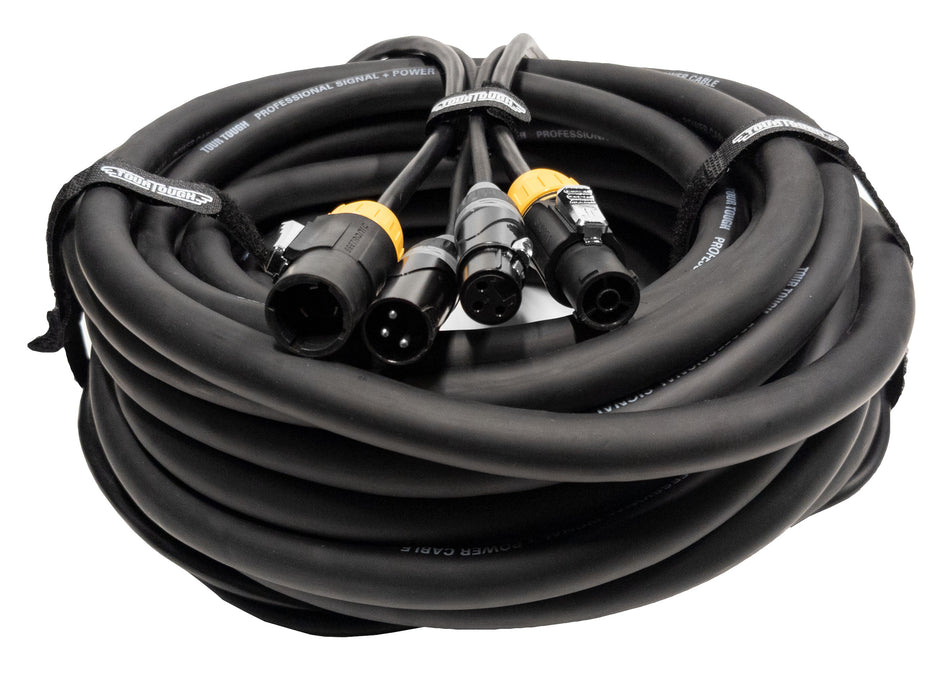 True1 Compatible Male to Female with 3 Pin DMX Combo Cable